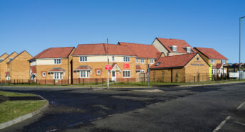 A Barratt housing development in Consett